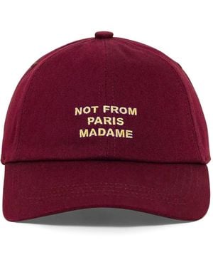 Drole de Monsieur Baseball Cap With Logo - Natural