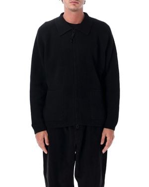 Universal Works Eco Wool Cardigan - Black