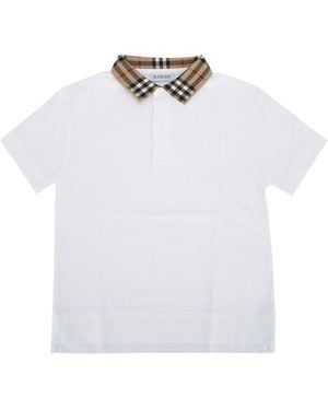Burberry Jr Cb Tops - White