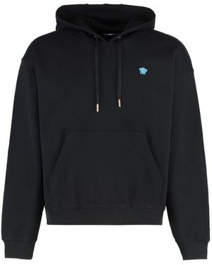 Versace Cotton Hoodie - Black