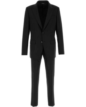 Dolce & Gabbana Dolce & Gabbana Gabardine Lana Str - Black