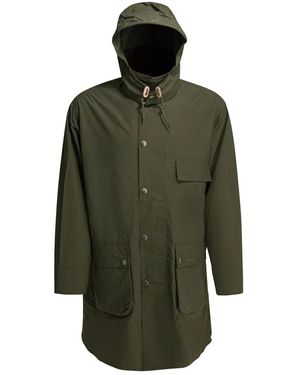 Barbour Parka Babrbour X Paul Smith - Green
