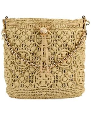 Tory Burch T-Monogram Shoulder Bag - Metallic