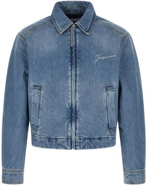 Jacquemus 'La Veste De-Nîmes Canevas' Jacket - Blue