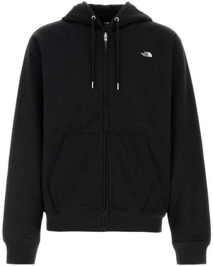 The North Face M Tnf Essential Simple Dome Rlx Full Zip Tnf - Black