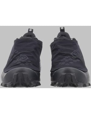 MM6 MAISON MARGIELA X SALOMON Trainer "Cross Dust - Black
