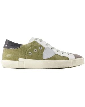 Philippe Model Prsx Low Sneakers - Green