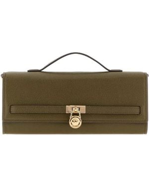 MICHAEL Michael Kors Michael By Michael Kors Md Ew Th Clutch - Brown