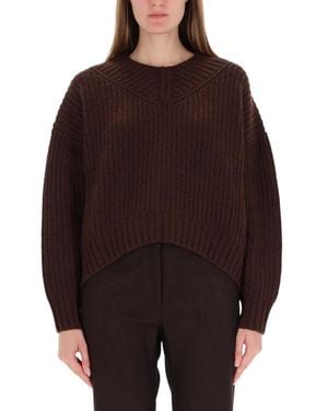 STAUD Sweater Eight - Brown
