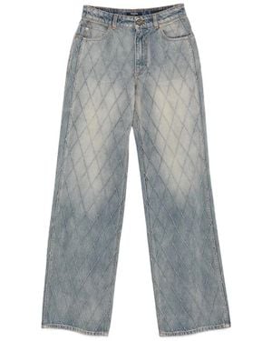 Balmain Denim Cotton Jeans - Gray