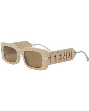 Fendi Graphy Fe40133I 57E - Brown
