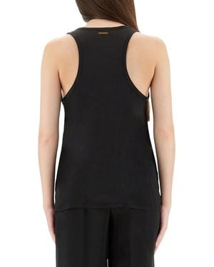 MICHAEL Michael Kors Recycled Polyester Tops - Black