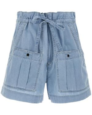 Isabel Marant Marant Etoile 'Valdina' Shorts - Blue