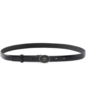 Pinko Round Enamel - White