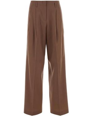 Golden Goose Journey W's Pant Wide Leg Light Wv Gabardine - Brown
