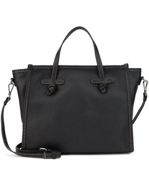 Gianni Chiarini Tote Bag With Shoulder Strap - Black