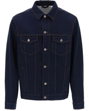 Burberry Japanese Denim Jacket For /W - Blue