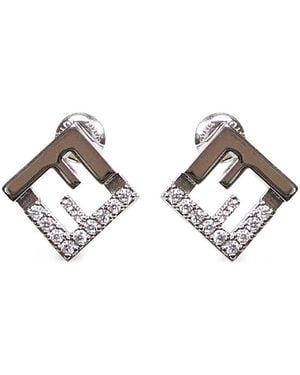 Fendi Forever Earrings - Metallic