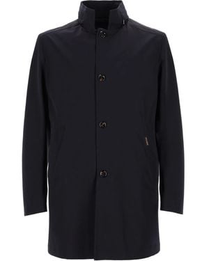 Moorer "Hektor-Kn" Coat - Blue