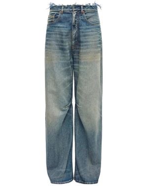 MM6 by Maison Margiela Trousers 5 Pockets - Blue