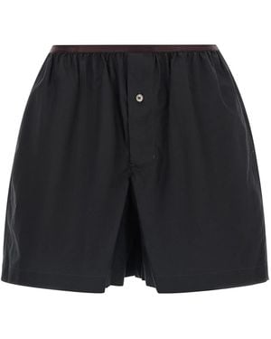 Lemaire 'Boxer' Shorts - Black