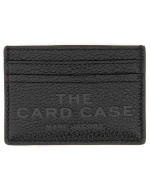 Marc Jacobs Grain Leather Cardholder - Black