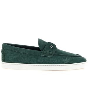 Christian Louboutin 'Chambeliboat' Loafers - Green
