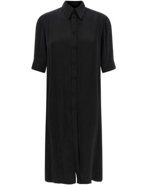 Jil Sander Long Shirt - Black