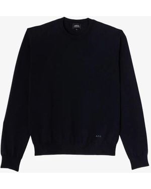 A.P.C. Knitwear Matthieu - Blue