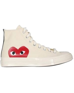 COMME DES GARÇONS PLAY Chuck 70 Trainer - White