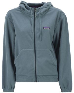 Patagonia Micro D Fleece Hoody - Blue