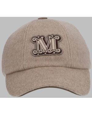 Max Mara Cappello Da Baseball "Ordine" - Gray