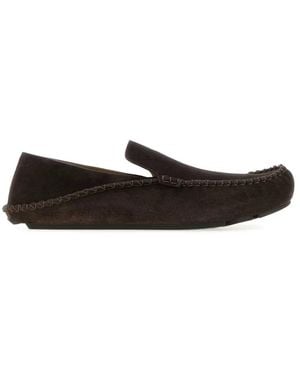 Loewe Rambla Driving Loafer - White