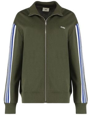 Autry Viscose Knit Jacket - Green