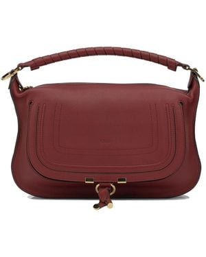 Chloé Medium "Marcie" Shoulder Bag - Purple