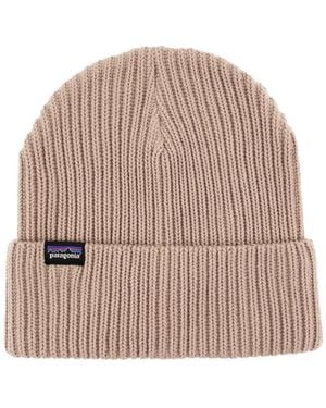 Patagonia Recycled Polyester Rib-Knit Beanie - Brown