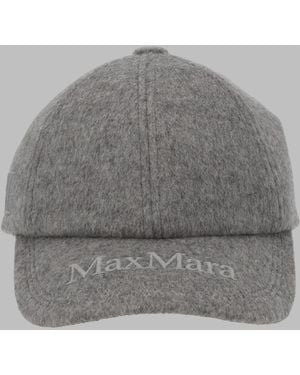 Max Mara Cappello Da Baseball - Gray