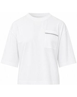 Brunello Cucinelli Cotton Sweater - White
