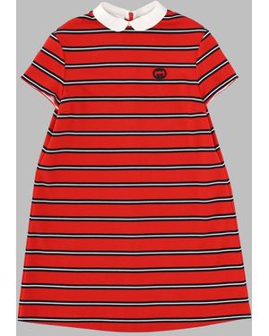 Gucci Vestitino Con Logo - Red