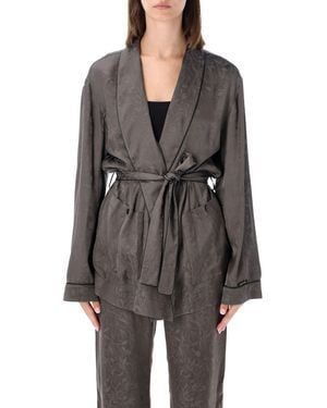 Golden Goose Shawl Pijama Jacket - Gray
