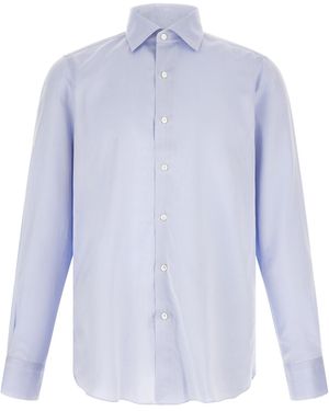 Finamore 1925 'Napoli' Shirt - Blue