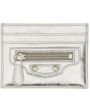 Balenciaga Card Holder "Le City" - Metallic