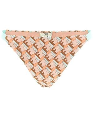 Fendi 'Ff Waves' Bikini Briefs - White