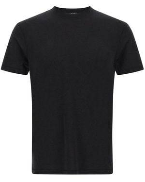 Tom Ford Logo Embroidery T-Shirt - Black
