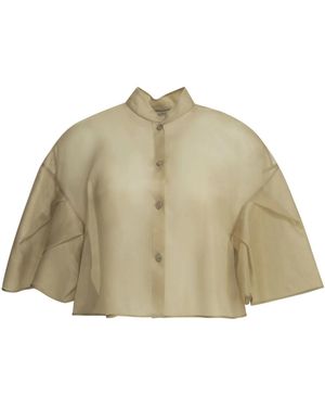 Max Mara Silk Blouse - Natural