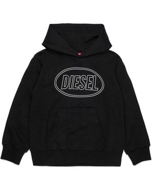 DIESEL Sweatshirt With Logo - Black