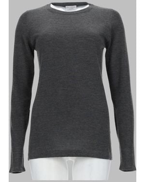 Brunello Cucinelli Maglia Leggera - Gray