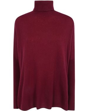 ABSOLUT CASHMERE "Clara" Turtle Neck Jumper - Red