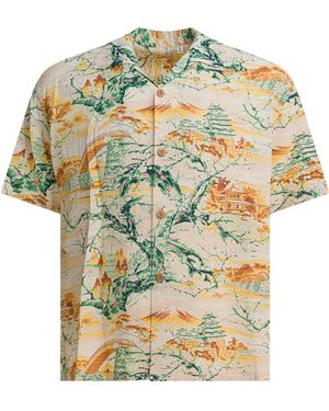 Sun Surf "Scenery Of Japan" Shirt - Multicolor