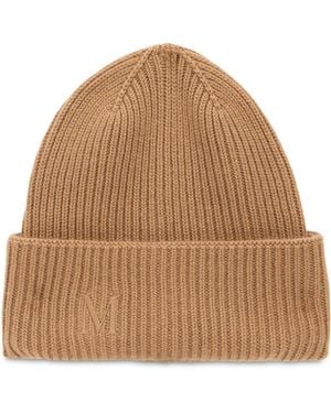 Max Mara Cuffed Beanie - Brown